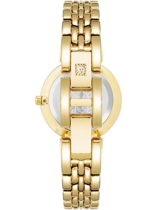Anne Klein Women\'s Gold Analog Japanese Quartz Roman Numeral Bracelet Watch main image 6